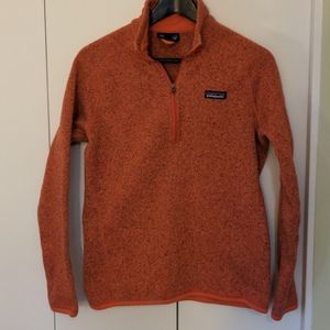 Patagonia Women's M Better Sweater 1/4 Zip Fleece